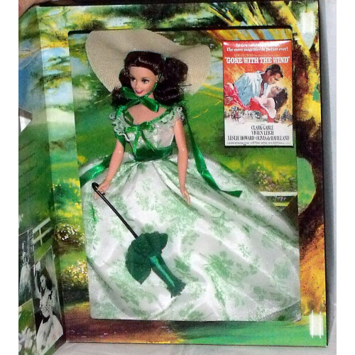 Barbie Barbie ως Σκάρλετ Ο'Χάρα από τον Άνεμο που Ξεσπά στο Wilke's Barbeque