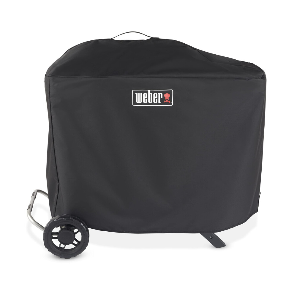 Weber Traveler Premium Grill Cover, Heavy Duty and Waterproof