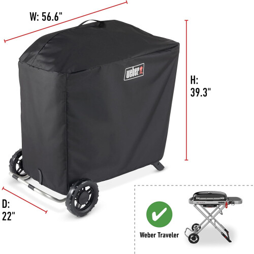 Weber Weber Premium Abdeckhaube Traveler 2