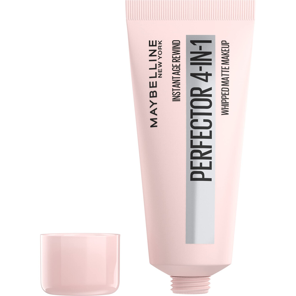 Maybelline Instant Age Rewind Instant Perfector 4-In-1 Matte Makeup, 01 Light, 1 Count