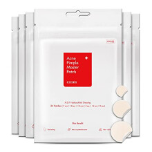 COSRX Acne Pimple Master Patch 144 Patches (6 Packs of 24 Patches) | A.D.F. Hydrocolloid Dressing | Quick & Easy Treatment