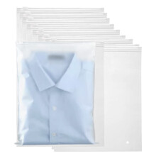Belit Hochleistungs-Hemd-Verpackungsbeutel fr Verpackungsprodukte, 50 Stck, 30,5 x 40,6 cm, wiederverschliebare Plastiktten fr Rcke, T-Shirts,