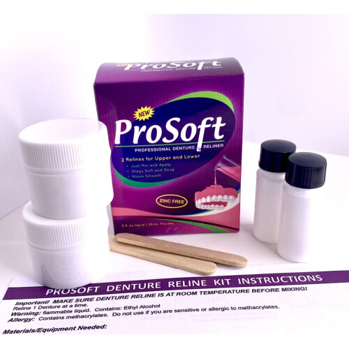 ProSoft Gebitsverzorger-Lijnen 2 Gebitsplaatjes