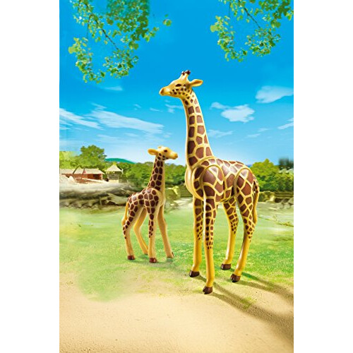 PLAYMOBIL Playmobil Giraffe with Calf Building Kit 1