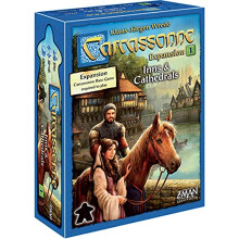 Carcassonne Inns & Cathedrals Board Game EXPANSION 1 | Family Board Game | Board Game for Adults and Family | Strategy Board Game | Medieval Adventur