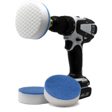 RotoEraser Éponge Nettoyante Magique à Alimentation Drill | Patins en Melamine Haute Densité & Fixation Drill