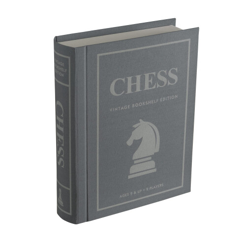 WS Game Company Échecs Édition Vintage Bibliothèque
