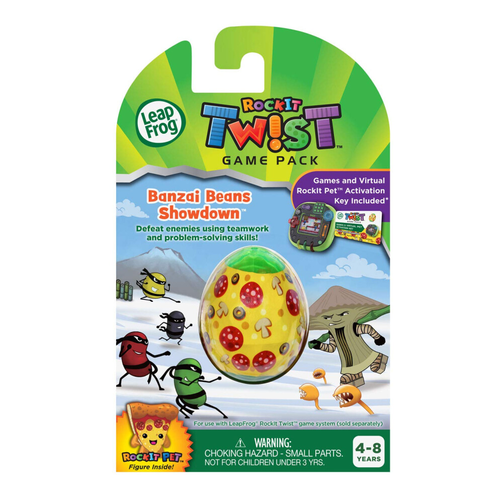 LeapFrog Rockit Twist Game Pack: Banzai Beans Showdown, 4 to 8 years