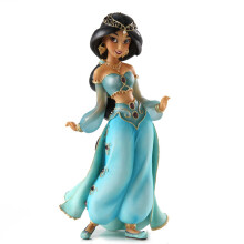 Enesco Disney Showcase Jasmine Couture de Force Princess Stone Resin Figurine, Teal Green