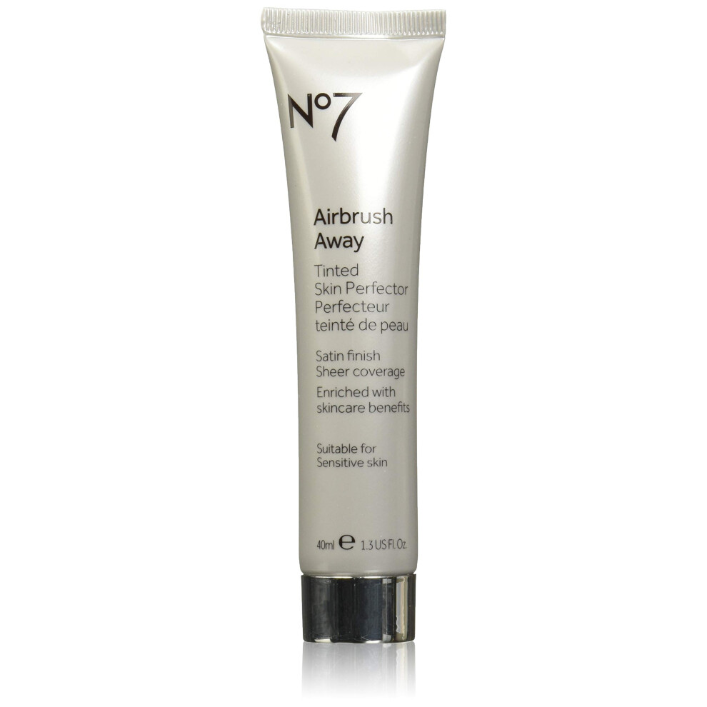 no7 Airbrush Away Tinted Skin Perfector, 135 oz Light