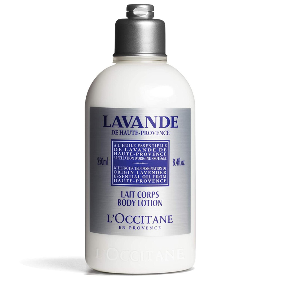 LOccitane Lavender Body Lotion Relaxing Lavender and Shea Butter, 84 Fl Oz