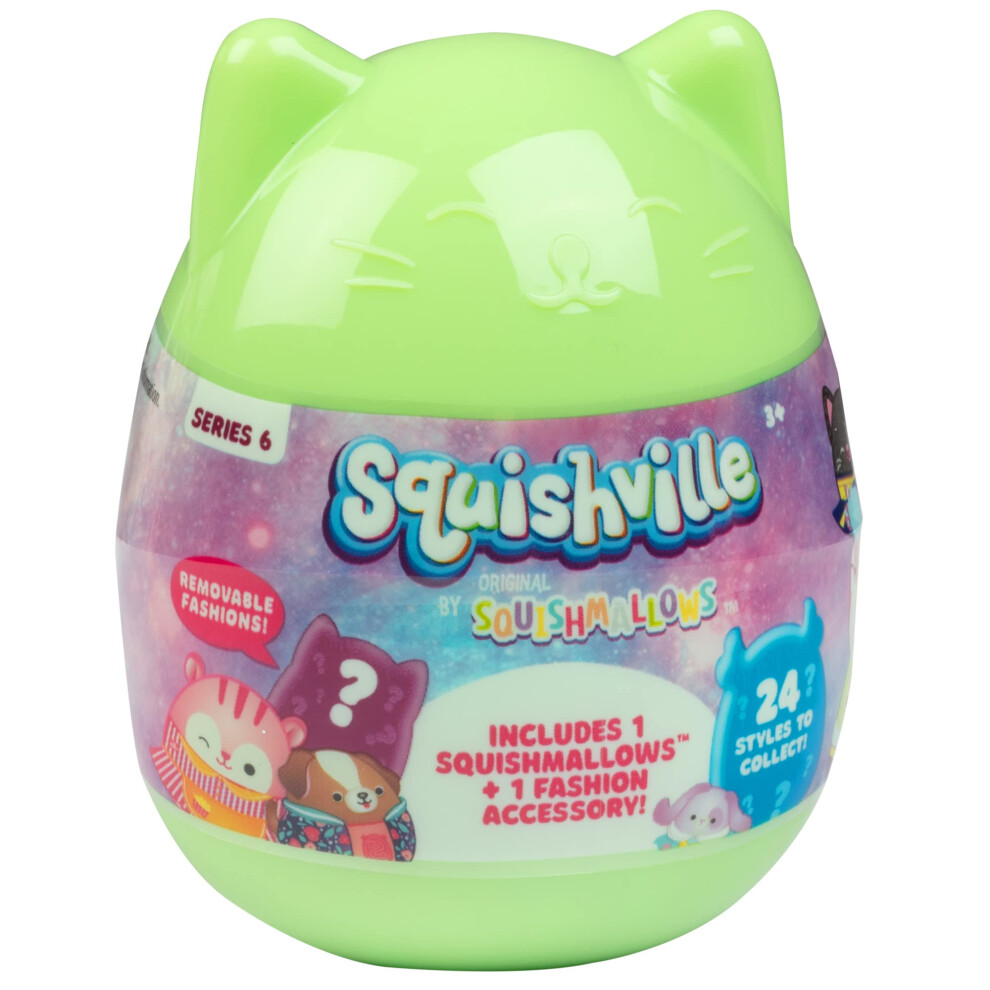 Squishmallows Squishville Series 6 - Assorted Single - Mini Plush & Accessories - Official Kellytoy - cute and Soft Stuffed Animal Toy - great gift &