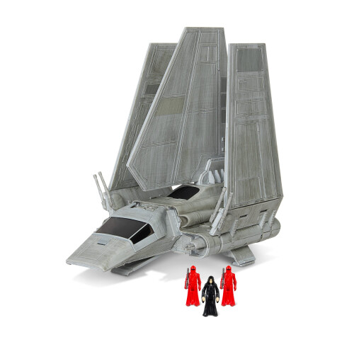 Star Wars STAR WARS Micro Galaxy Squadron Αυτοκίνητο Shuttle - 7-Inch Starship Class με τρεις φιγούρες 1-Inch
