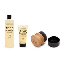 John Boos 3tlg Holzschneidebrett Pflege Set - Mystery Oil, Board Cream, Applikator