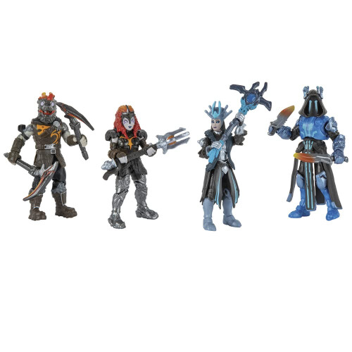 Fortnite FORTNITE Micro Squad - Τέσσερις 2.5-ιντσών Κινούμενες Φιγούρες με Εργαλεία Συλλογής 1