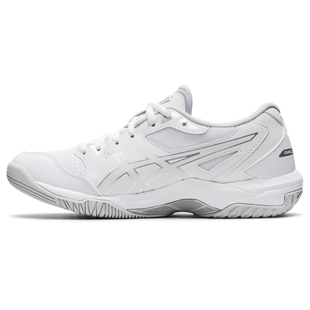 ASICS Women's Gel-Rocket 10 Volleyball Shoes, 10, White/White