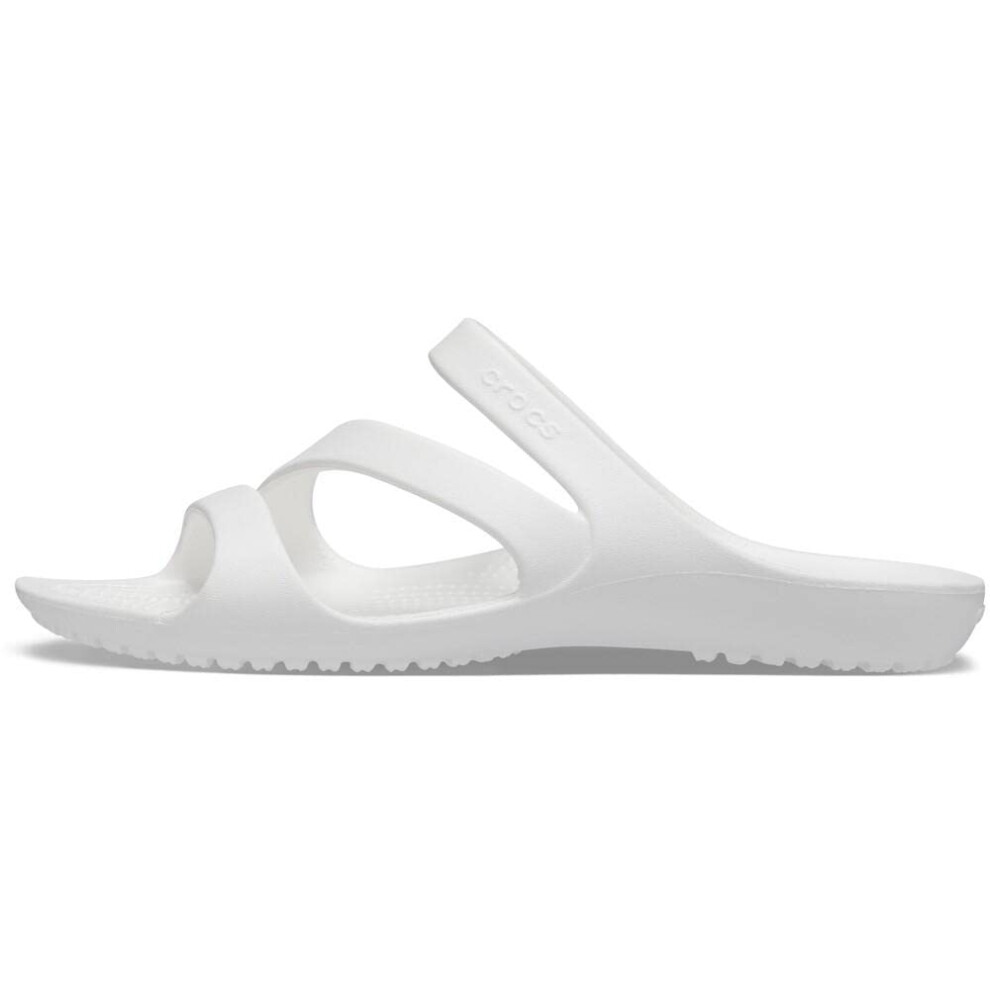 Crocs Women's Kadee II Sandals, White, 10