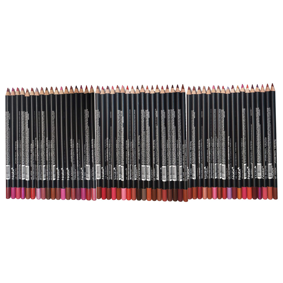 Nabi Cosmetics 54 Pcs Nabi Lip Liner Pencils