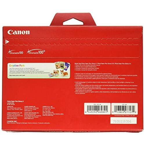 Canon CanonInk Χαρτί Φωτογραφίας Plus Glossy II 4" x 6" 400 Φύλλα (1432C007) 1