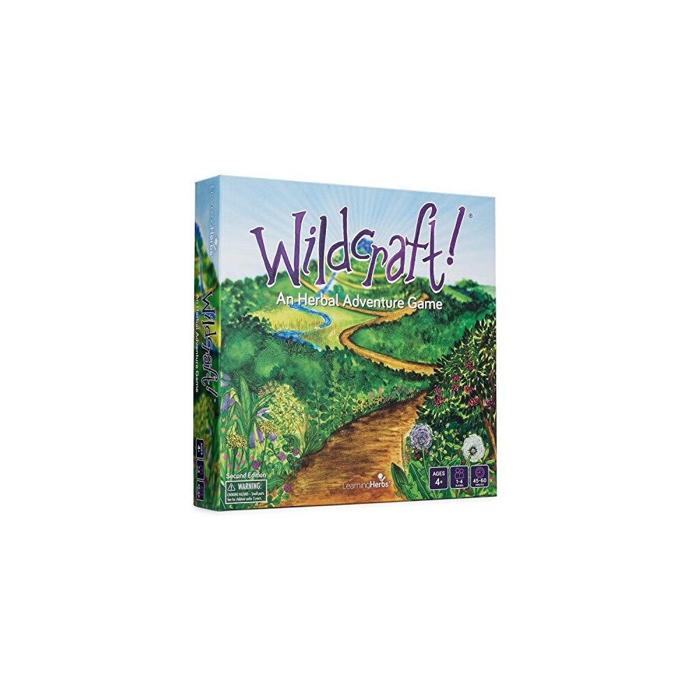 Family Board Game  Wildcraft! An Herbal Adventure Game for Kids Ages 4-8 and Up  a Fun, Cooperative & Educational Board Game that Teaches 25 Medici