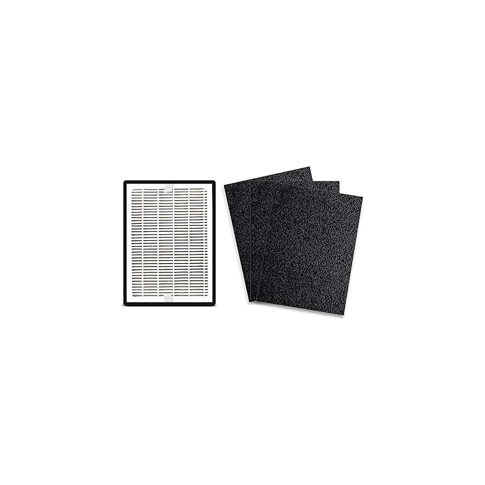 LEVOIT Air Purifier Replacement Filter, Compatible with LV-H126 Air Purifier, Include 1 True HEPA and Activated Carbon Set, 3 Extra Pre-Filters, LV-H