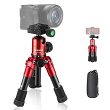 Neewer 20 inches/50 Centimeters Portable Compact Desktop Macro Mini Tripod with 360 Degree Ball Head,1/4 inches Quick Shoe Plate,Bag for DSLR Camera,