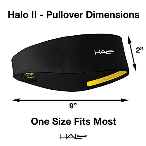 Fascia Halo Pullover, Arancione Vivo, Taglia Unica 1