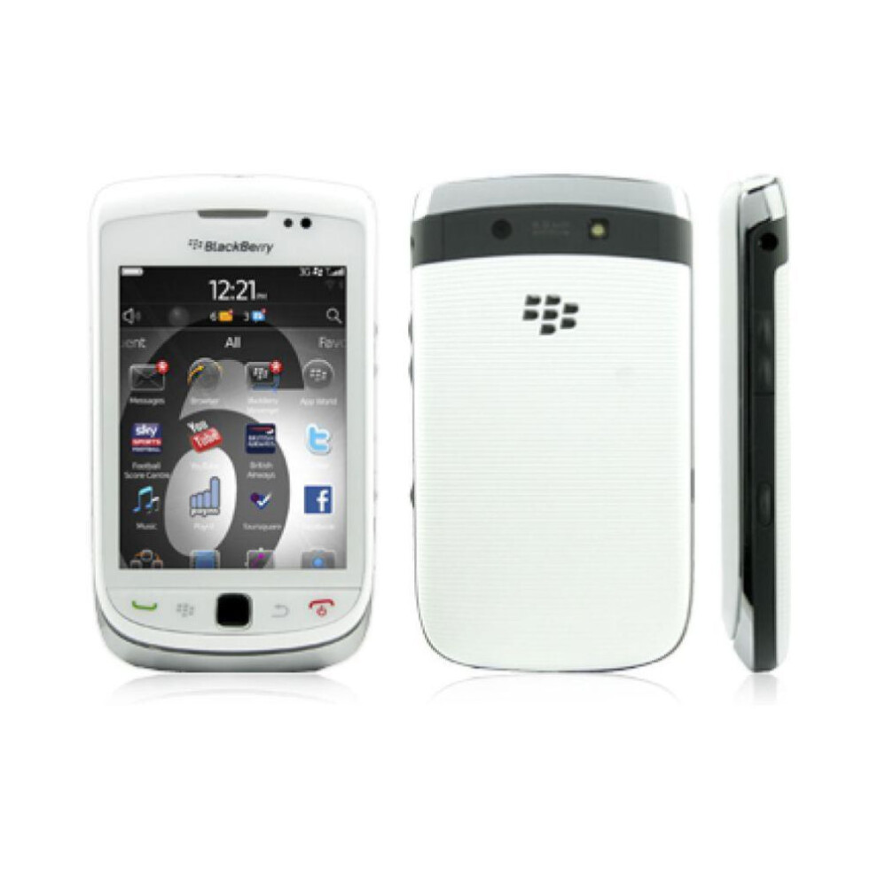 (White) BlackBerry Torch 9800  (512MB)