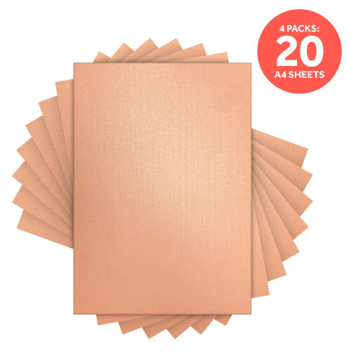 Multipack of 4 Pearlescent Blushing Pink - 9503e4