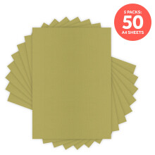Multipack of 5 - Classic Card - Tan Brown - A4 - 9119E5