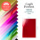 Multipack of 8 Mirror Card - Ruby Red A4 - 9438E8 5