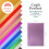 Multipack of 4 Mirror Card - Satin Effect - Soft Amethyst - A4 - 9480E4 6