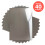 Multipack of 8 Mirror Card - Chrome Silver A4 - 9437E8 1