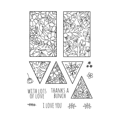 Tonic Studios - Wildflowers and Florals Stamp Set - 4567E 2