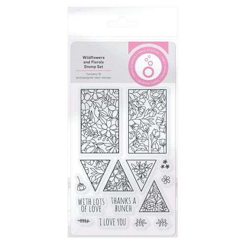 Tonic Studios - Wildflowers and Florals Stamp Set - 4567E 1