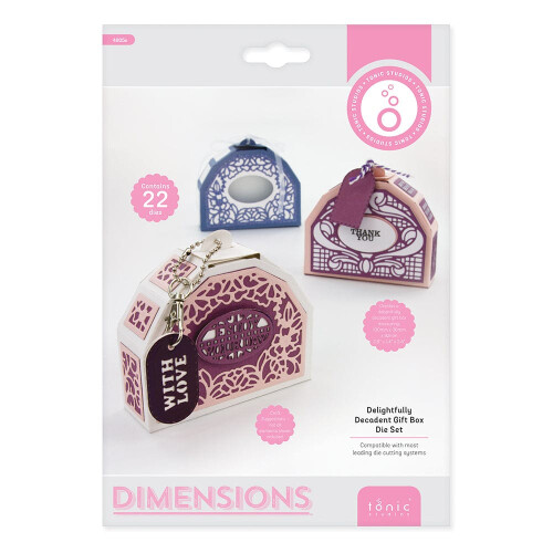 Delightfully Decadent Gift Box Die Set - 4805e 1