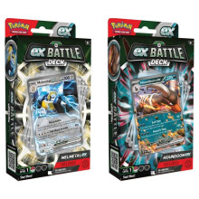The Pokemon PKU86591 TCG Melmetal & Houndoom Battle Deck Display Card Game