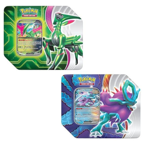 Pokémon POKEMON TCG: Paradox Clash TIN: Iron Leaves EX oder Walking Wake EX