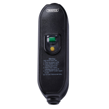 Draper INLINE RCD 16AMP 98440 98440 230V In-line RCD Adaptor, 16A