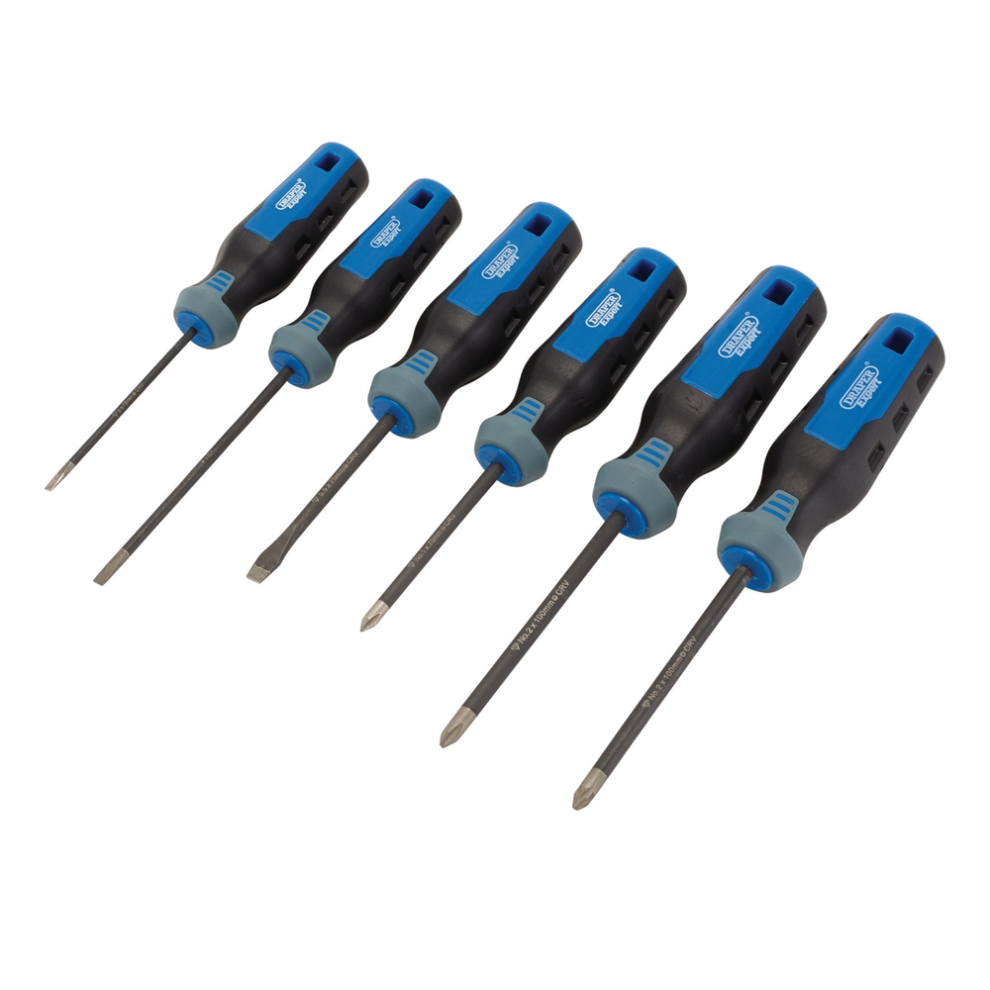 Draper 6PC DIAMOND TIP S/DRIVER SET 95162 95162 Diamond Tipped Screwdriver Sets-image-OPC-PFDTNQR-NEW