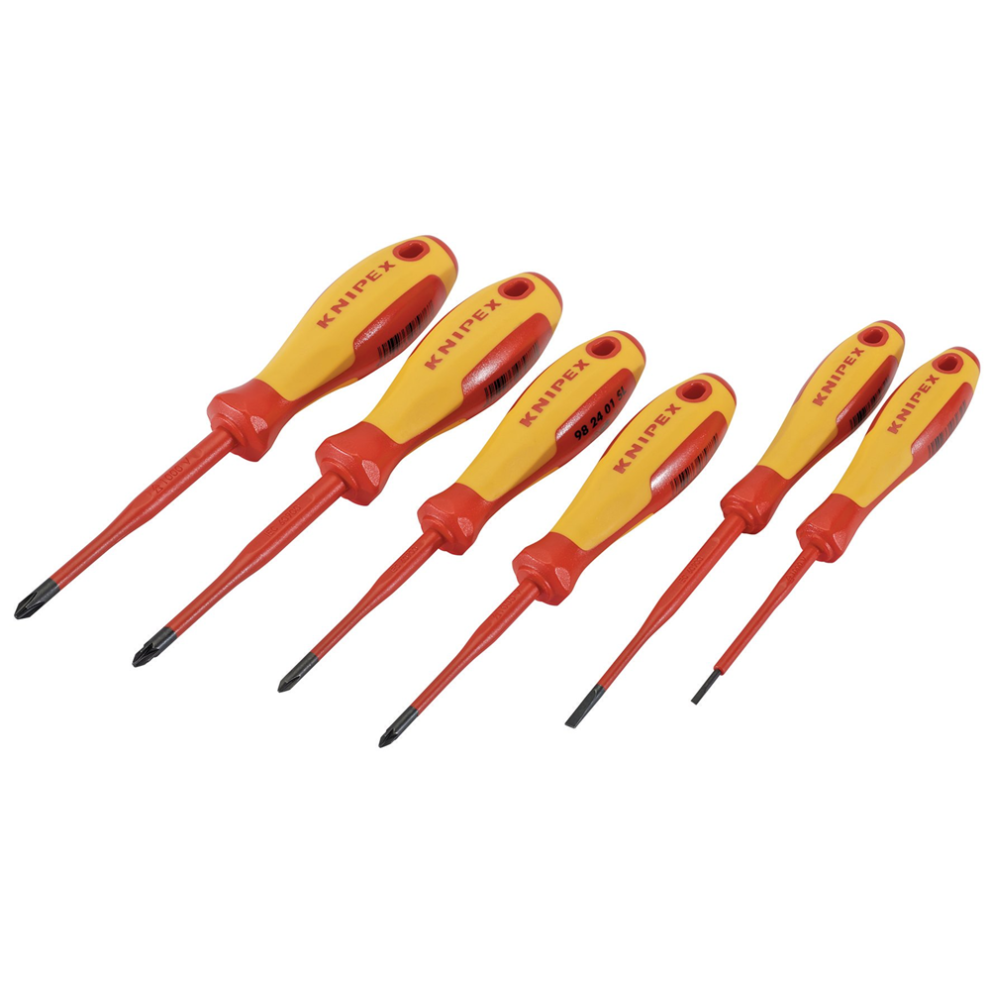 Draper SCREWDRIVER SET 90235 VDE Approved Fully Insulated Screwdriver Set (6 piece)