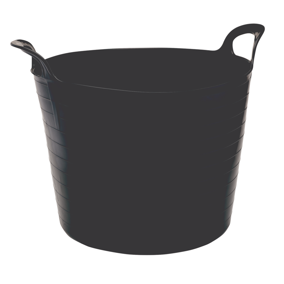 Draper 42L FLEXI.BUCKET-BLACK 43475 43475 Multi-Purpose Flexible Bucket, 42L Capacity, Black