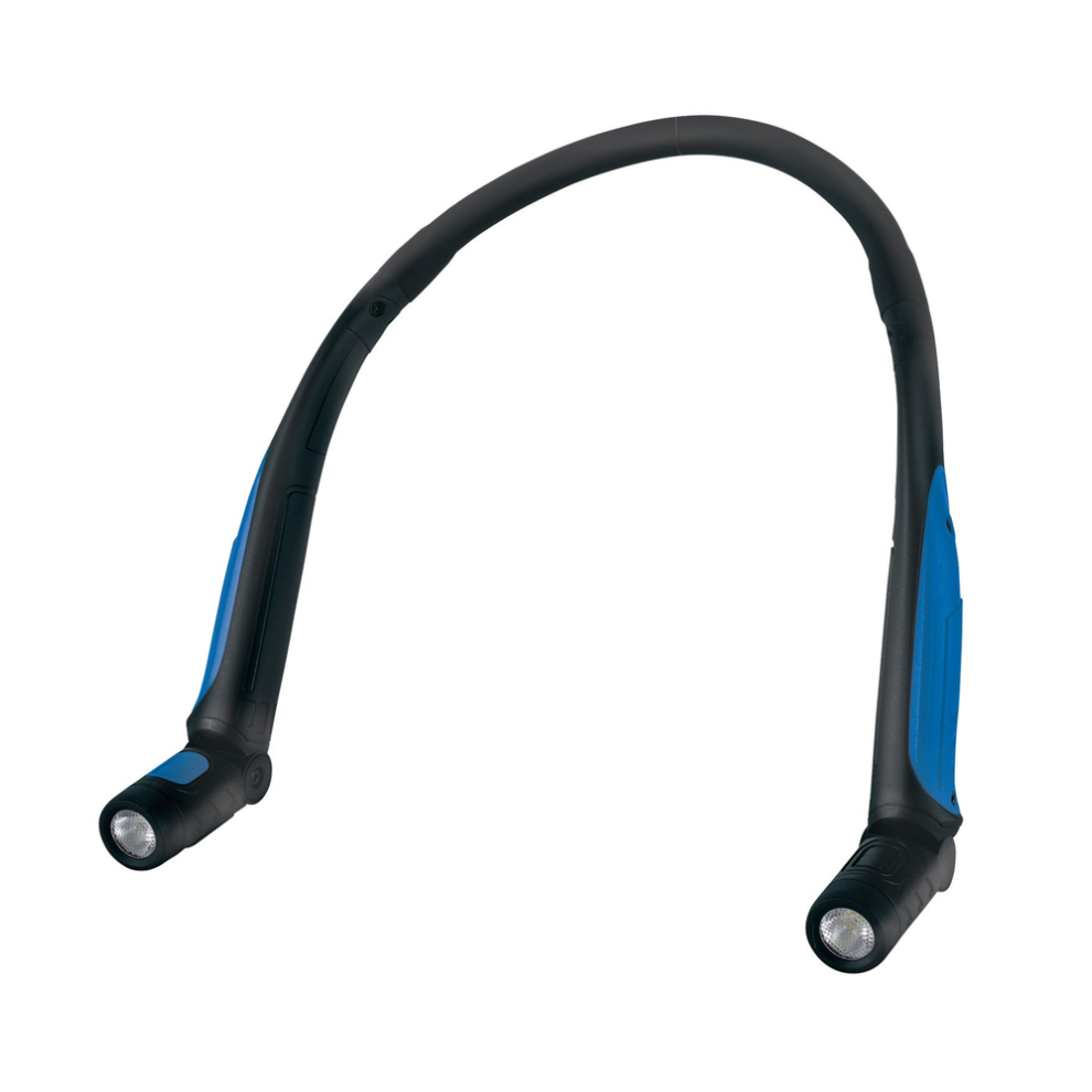 Draper Rechargeable LED Neck Torch Blue - Image 6
