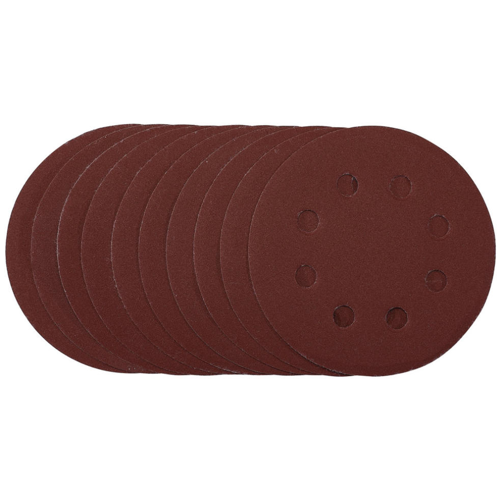 Draper 115Mm Sanding Disc 240G 53501 53501 Sanding Discs, 115Mm, Hook & Loop (Pack Of 10)