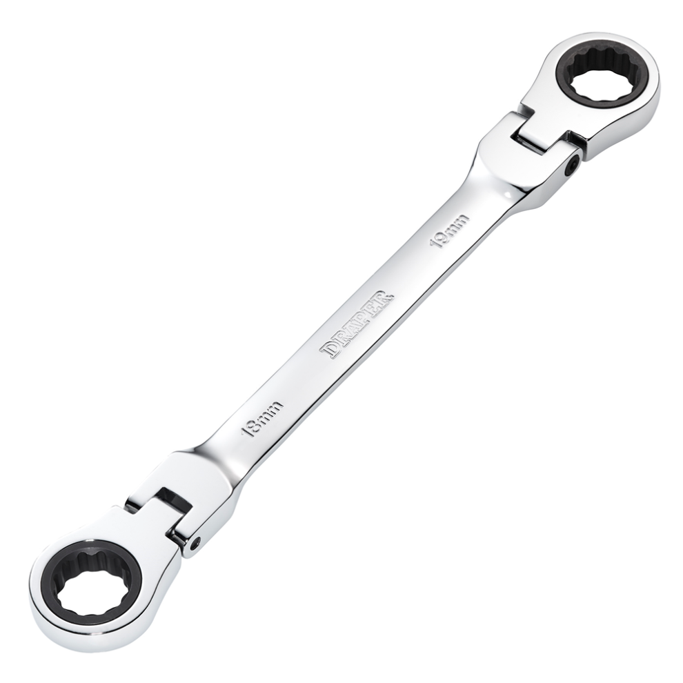 Draper Hi Torq Flexible Double Ratchet Ring Spanner - Image 8