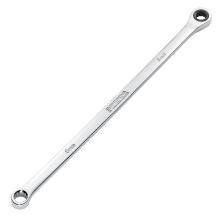 Draper 8MM LONG RATCHET RING SPANNER 27765 27765 HI-TORQÂ Metric Extra-Long Double Ring Ratchet Spanner