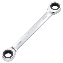 Draper 12X13 RATCHET RING SPANNER 27737 27737 HI-TORQÂ Metric Double Ratchet Ring Spanner