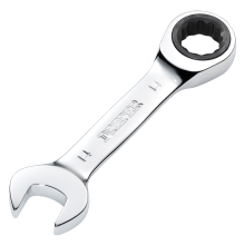 Draper 14MM STUBBY RATCHETING SPANNER 27895 27895 HI-TORQÂ Metric Stubby Ratchet Combination Spanner