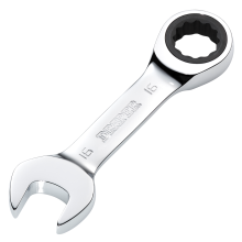 Draper 16MM STUBBY RATCHETING SPANNER 27911 27911 HI-TORQÂ Metric Stubby Ratchet Combination Spanner