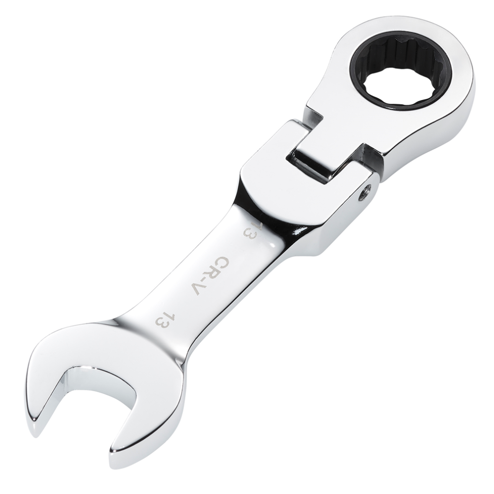 Draper Hi-Torq Stubby Flexible Head Ratchet Combination Spanner - Image 7